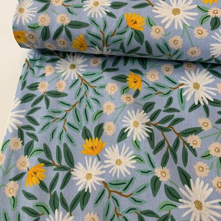Rifle paper - Blue Daisy CANVAS