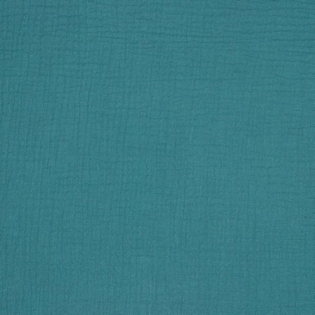 Verhees GOTS - BLUE SHADOW - Double Gauze/hydrofiel (GOTS)