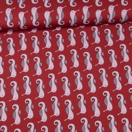 Eva Mouton - Sea Horses FRENCH TERRY