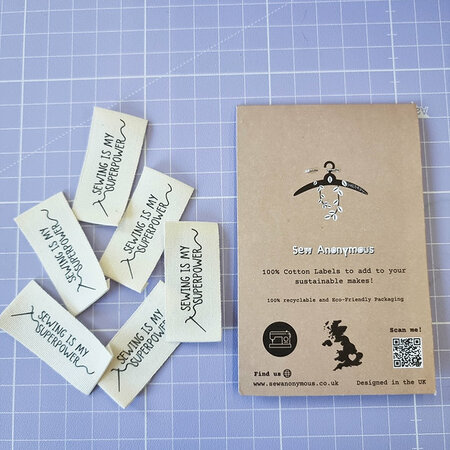 Sew Anonymous - Sewing is my superpower Labels