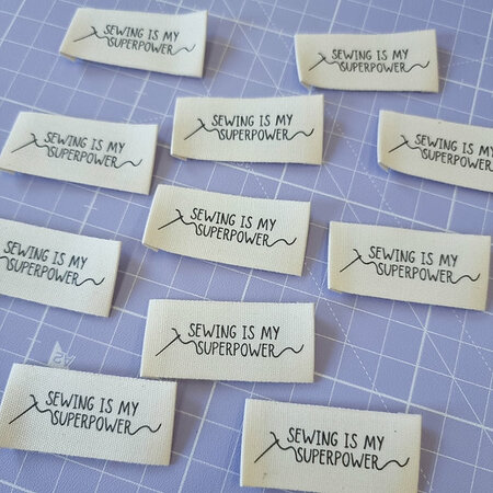 Sew Anonymous - Sewing is my superpower Labels