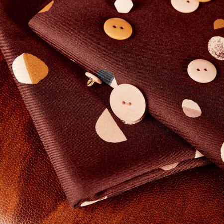Atelier Brunette - Fizzy Rust Viscose (ECOVERO)