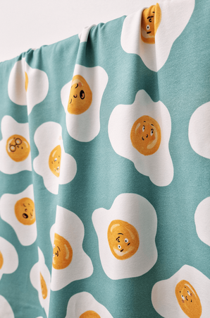 Mieli Design - Eggie Blue JERSEY (organic)
