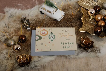 Ansje Kerstkaart All I want for Christmas - Limited Edition