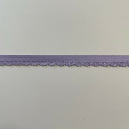 Picot elastiek - 10mm - Lila
