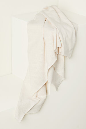 mindtheMAKER - ORGANIC GEM POINTELLE - Creamy White