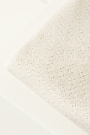 mindtheMAKER - ORGANIC GEM POINTELLE - Creamy White
