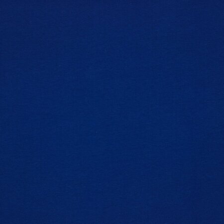 COUPON 40CM Verhees Solid Cobalt SOFT SWEAT GOTS
