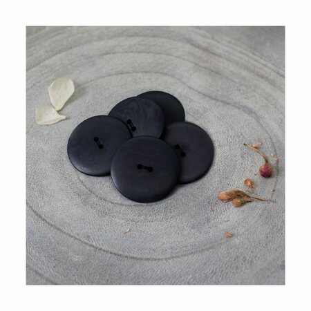 Atelier Brunette - 20mm - Deep Charcoal/Night Corozo Palm