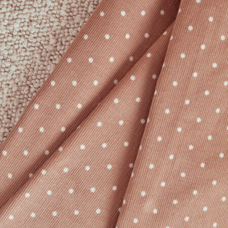 Atelier Brunette CORDUROY Polka Dot Fine Wale Maple