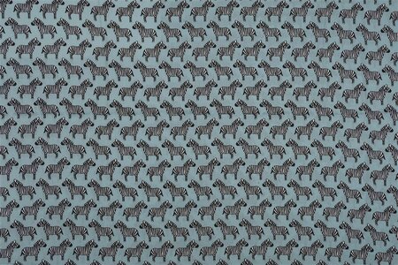 COUPON 150 CM Eva Mouton - Zebra KATOEN
