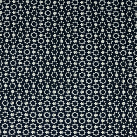 Verhees Cotton EMBROIDERY - Navy