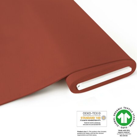 Fabrilogy - RUST - GOTS jersey