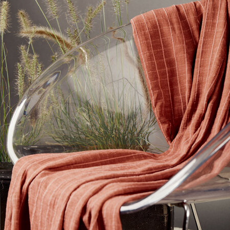 Atelier Brunette - Tile Chestnut VISCOSE KATOEN LINNEN