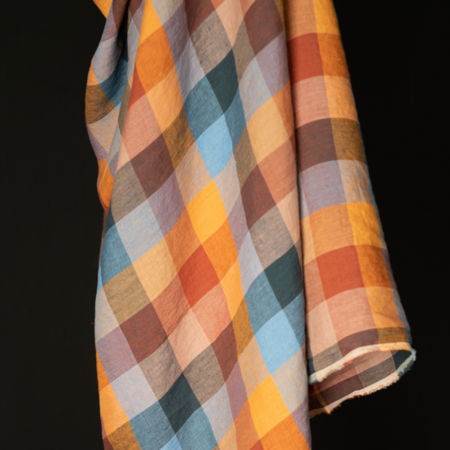 Merchant & Mills - Delilah Check Linnen