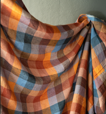 Merchant & Mills - Delilah Check Linnen