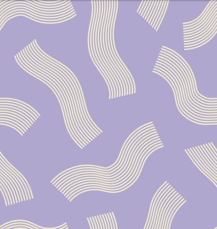 COUPON 70 CM Ansje X Misusu - Wavy Lavender JERSEY