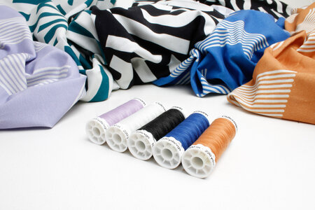 COUPON 70 CM Ansje X Misusu - Wavy Lavender JERSEY