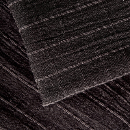 Atelier Brunette - Tile Black VISCOSE KATOEN LINNEN