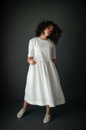 Merchant & Mills - Milk 185gsm Linen