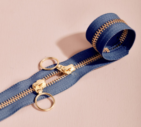 Atelier Brunette - GOLD COBALT DUBBELE RITS 40 CM