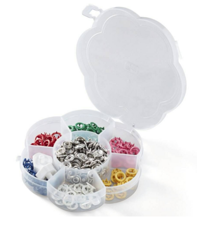 PRYM LOVE DRUKKNOPEN JERSEY 8MM - 6 KLEUREN - 60 stuks