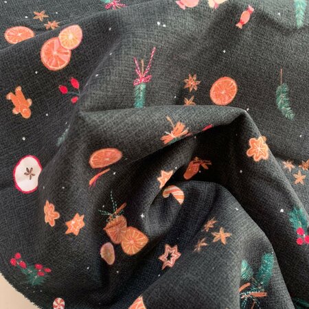 Art Gallery Fabrics - Christmas Potpourri - FLANNEL KATOEN