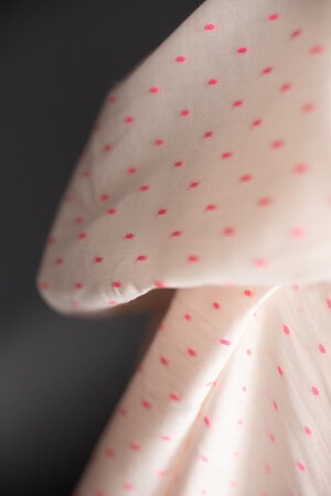 COUPON 130 CM Merchant & Mills - Pink Soda Dobby Indian Cotton