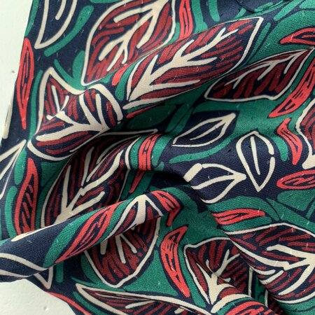 Editex - Streaming Leaves VISCOSE DOTS