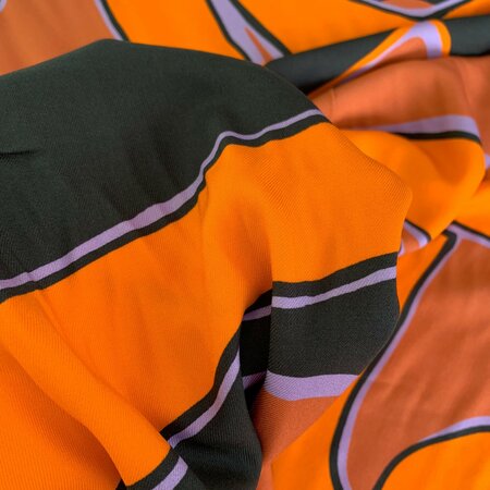 A La Ville - Orange Splash VISCOSE