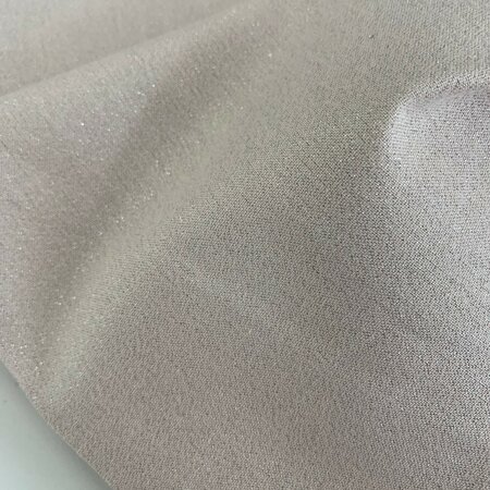 Cloud 9 - Glimmer solids - Ivoor- Biokatoen & metallic