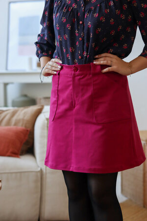 Lise Tailor - Super Pink - GABARDINE STRETCH