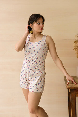 Lise Tailor - Bérénice Ecru - BIOKATOEN JERSEY