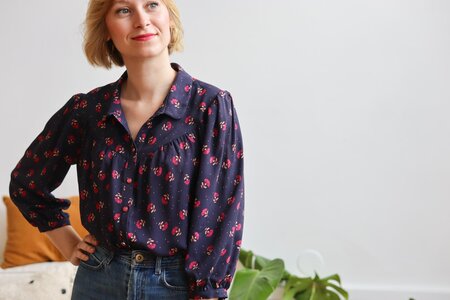 Lise Tailor - Bérénice Encre Viscose - OEKO-TEX® STeP & FSC