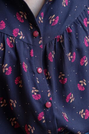 Lise Tailor - Bérénice Encre Viscose - OEKO-TEX® STeP & FSC