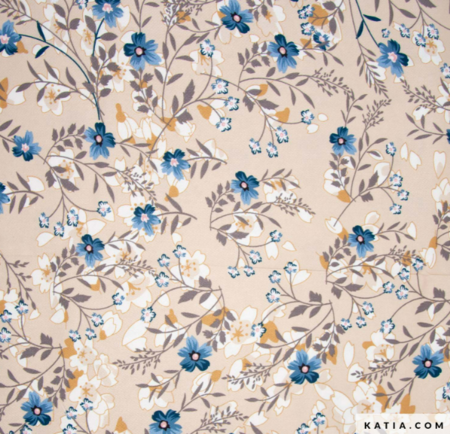 Katia - Oxford Autumn Flower VISCOSE TWILL