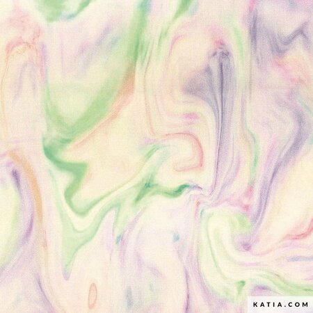 Katia - Tie Dye Hummingbirds POPLIN KATOEN
