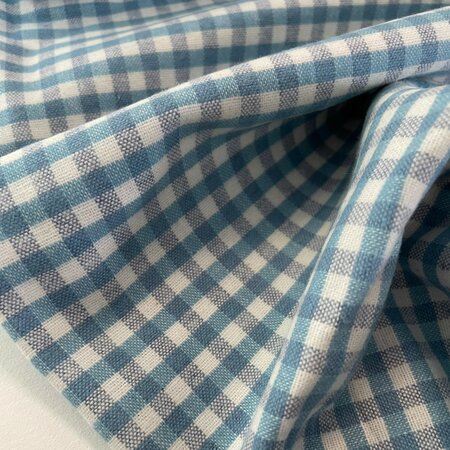 Bijou Blue Moon Check FLANEL KATOEN
