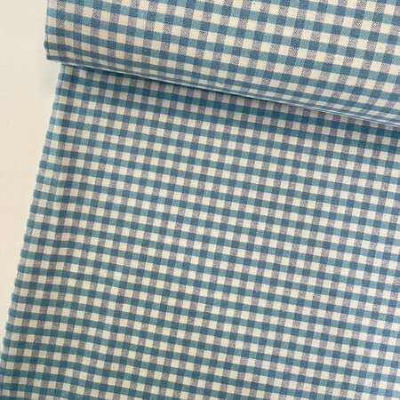 Bijou Blue Moon Check FLANEL KATOEN