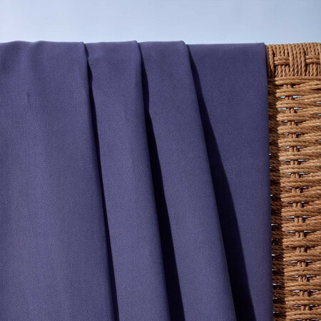 COUPON 30 CM Atelier Brunette GABARDINE Cobalt