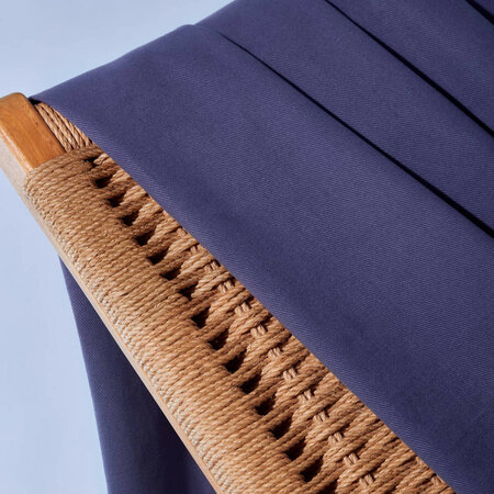 COUPON 30 CM Atelier Brunette GABARDINE Cobalt