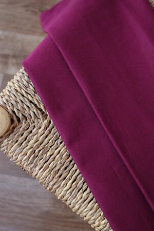 COUPON 70 CM Lise Tailor -Paars - GABARDINE STRETCH