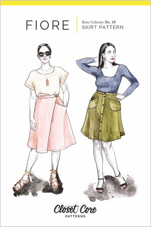 KNEUSJE Closet Core Patterns - Fiore Skirt