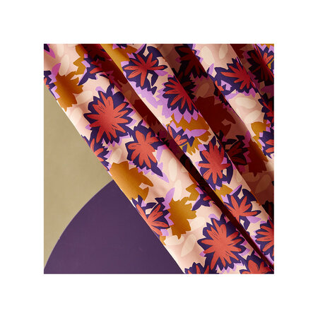 COUPON 180 CM Atelier Brunette - Fleurie Maple Viscose (ECOVERO)