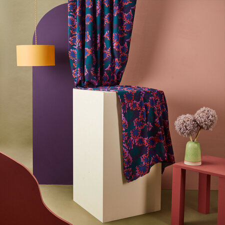 Atelier Brunette - Fleurie/waterlily Night Viscose (ECOVERO)