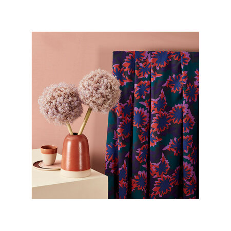Atelier Brunette - Fleurie/waterlily Night Viscose (ECOVERO)