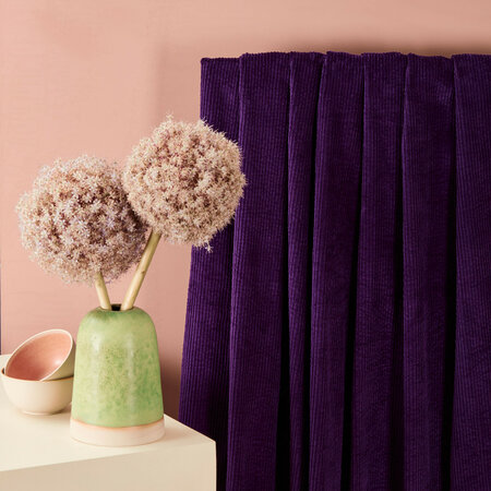 Atelier Brunette Bubble Majestic Purple CORDUROY