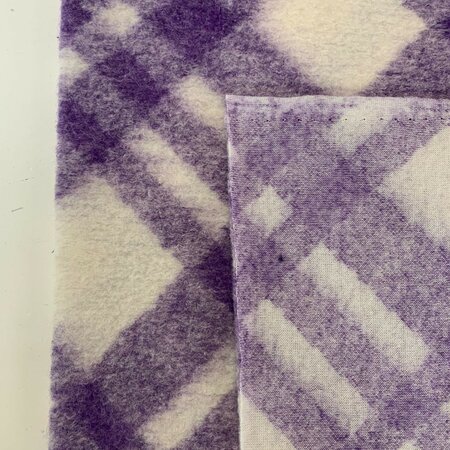 COUPON 190 CM Editex Warm Lavender MANTEL STOF