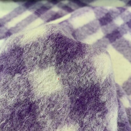 COUPON 190 CM Editex Warm Lavender MANTEL STOF