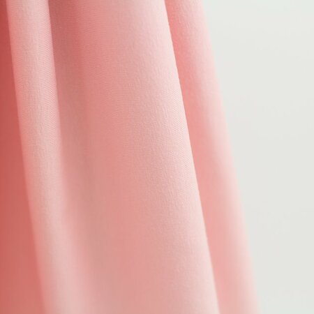 COUPON 80 CM Stoffonkel - Peach Pink Solid FRENCH TERRY